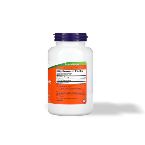 Saw Palmetto Berries 550 mg 100 cápsulas Now Foods