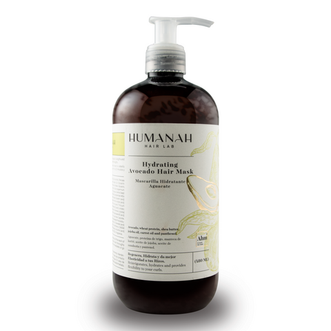 Mascarilla Hidratante Aguacate Rizos 480 ml Humanah