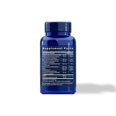 Complejo B Bioactivo Completo 60 cápsulas Life Extension