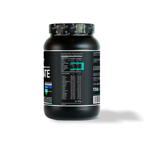 Proteína de Vainilla 957 g Sascha Fitness