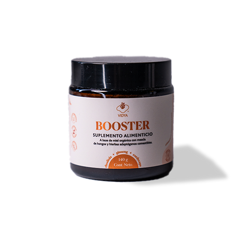 Miel con Adaptógenos Booster 140 g Vidya Market