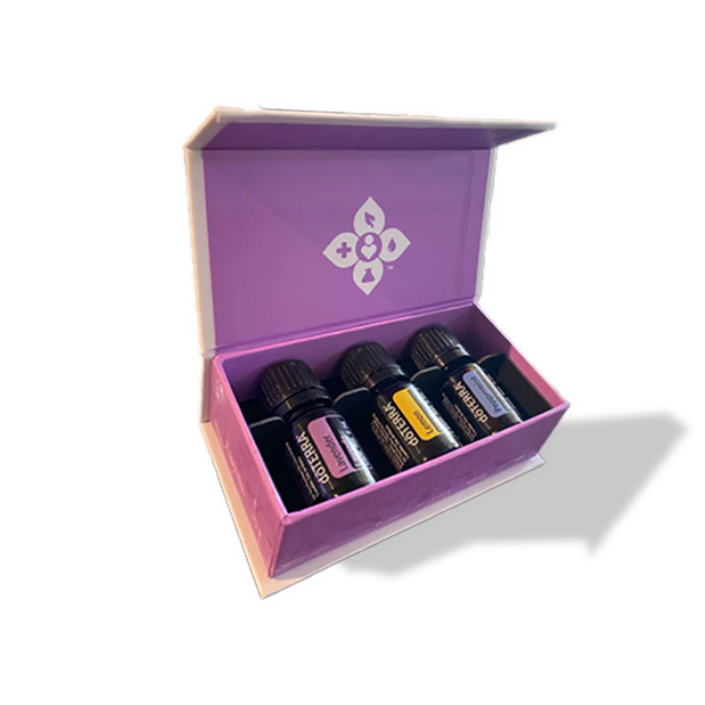 doTerra intro essenzials kit 3 oli essenziali lavanda limone menta