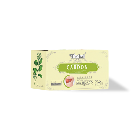 Té Herbolario Cardon 25 piezas Therbal