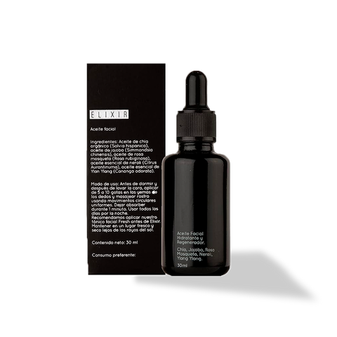 Aceite Facial Elixir 30 ml Raw Apothecary