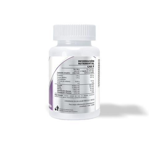 Suplemento Gab P 650 mg 100 cápsulas Hemagic