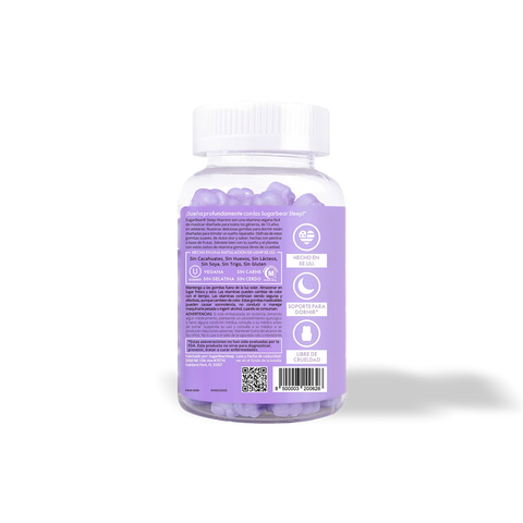 Vitaminas Sleep Gomitas 60 piezas Sugarbear
