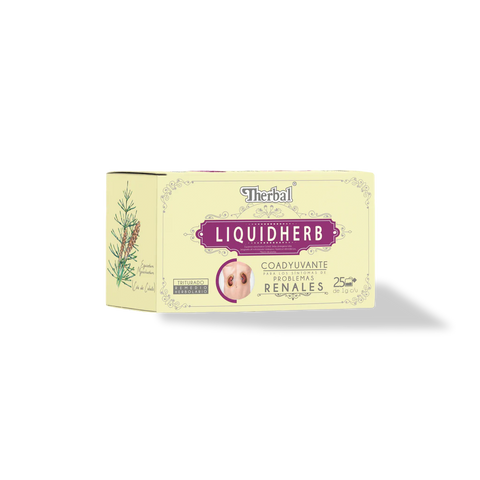 Té Herbolario Liquidherb 25 piezas Therbal