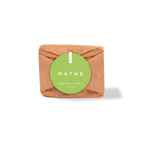 Jabón Corporal en Barra de Menta y Cítricos 90 g Máthe Lab
