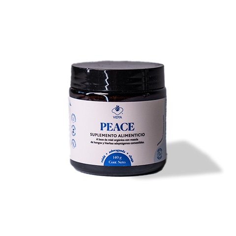Miel con Adaptógenos Peace 140 g Vidya Market