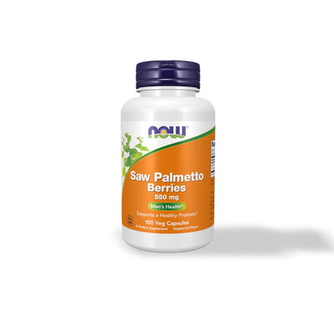 Saw Palmetto Berries 550 mg 100 cápsulas Now Foods