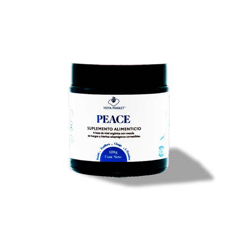 Miel con Adaptógenos Peace Plus 120 g Vidya Market