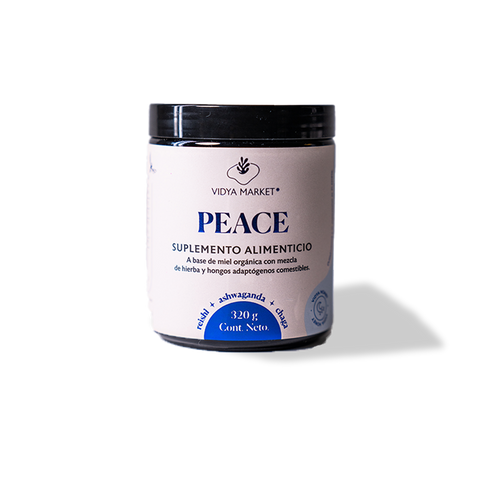 Miel con Adaptógenos Peace 320 g Vidya Market
