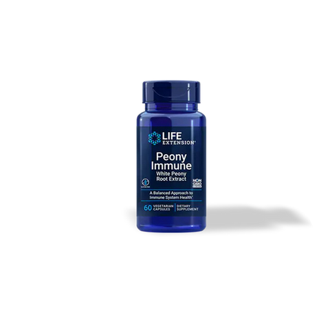 Suplemento Peony Immune 60 cápsulas Life Extension