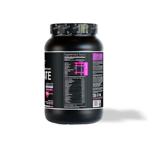 Proteína de Chocolate 957 g Sascha Fitness
