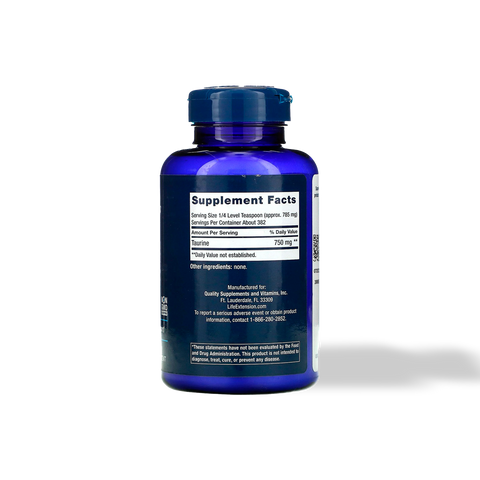 Taurina en Polvo 300 g Life Extension