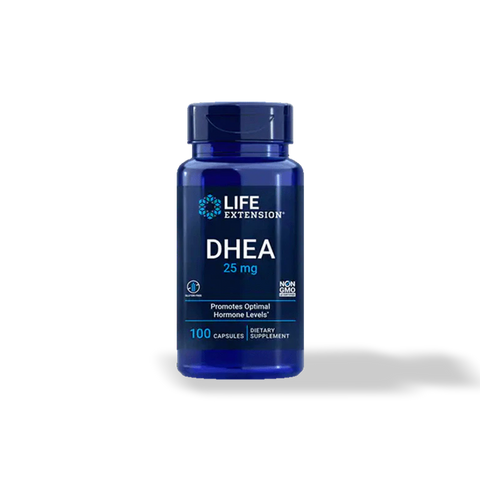 Suplemento DHEA 25 mg 100 cápsulas Life Extension