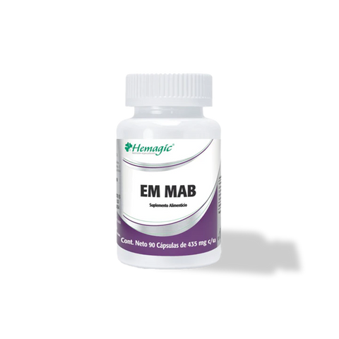 Suplemento Em Mab 435 mg 90 cápsulas Hemagic