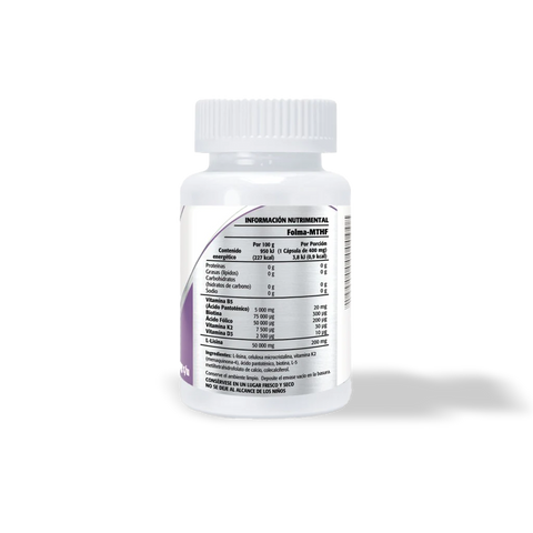 Suplemento Folma MTHF 400 mg 160 cápsulas Hemagic