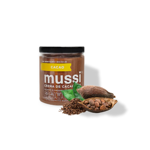 Spread de Crema de Cacahuate Cacao 250 g Mussi
