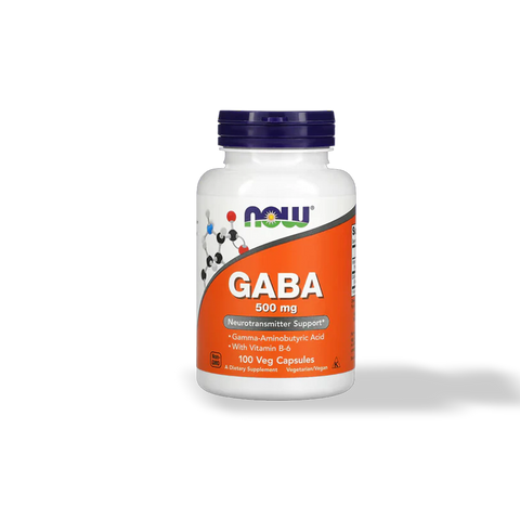 Gaba 500 mg 100 cápsulas Now Foods