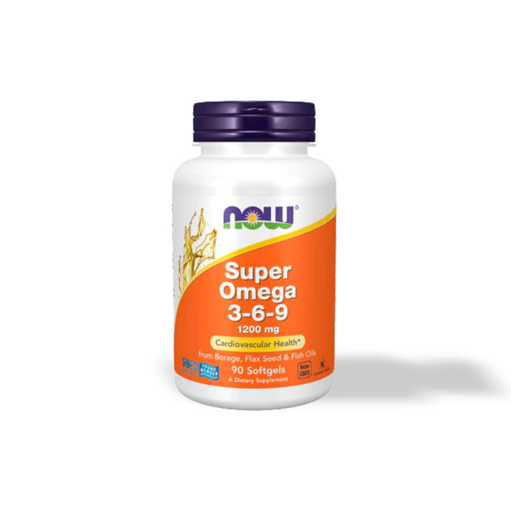 Super Omega 3-6-9 1200 Mg 90 Cápsulas Now Foods – Vidya Market