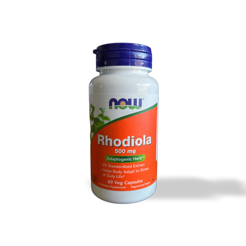 Rhodiola 500 mg 60 cápsulas Now Foods