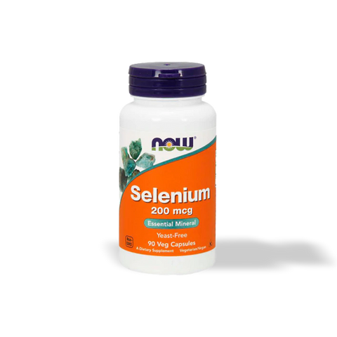 Selenio 200 mg 90 cápsulas Now Foods
