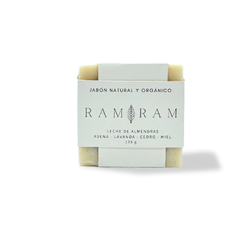 Jabón de Avena en Barra 135 g Ram Ram